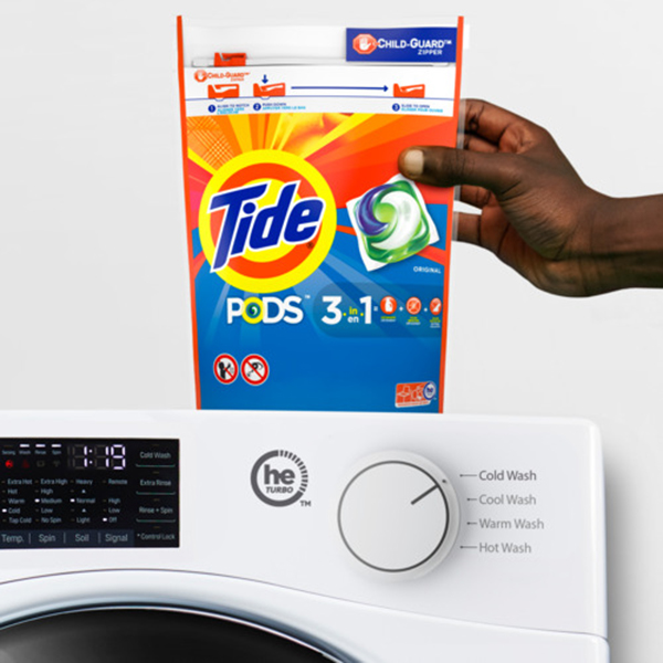 Tide Pods on Washer