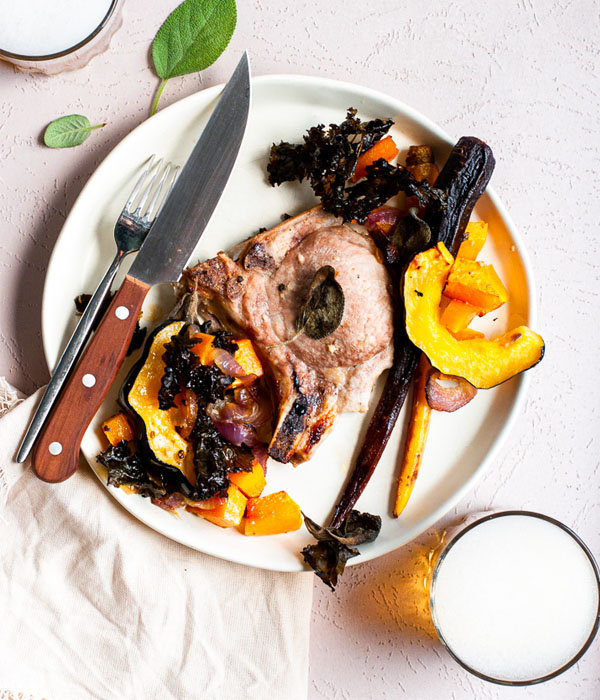 Fall Harvest Sheet Pan Dinner