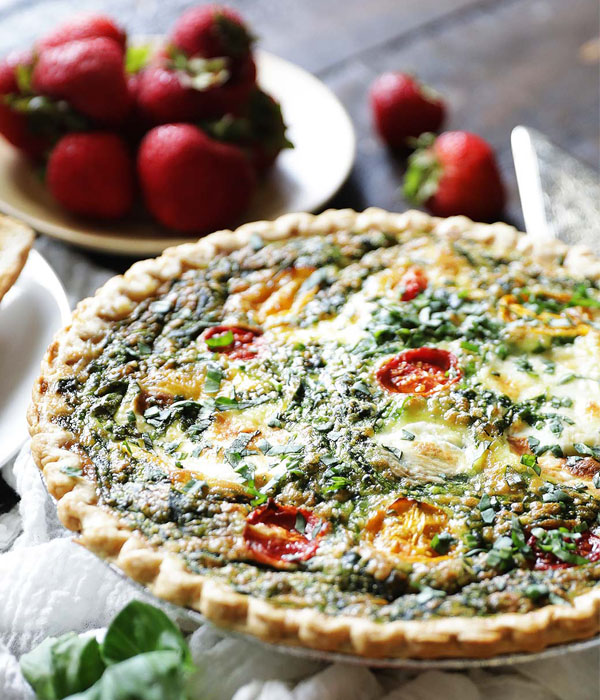 Tomato Quiche