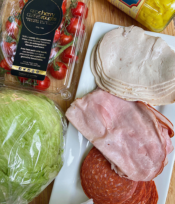 Italian Hoagie Dip Ingredients