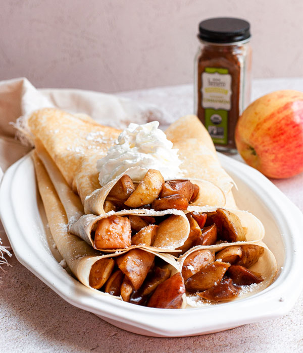 Apple Pie Crepes