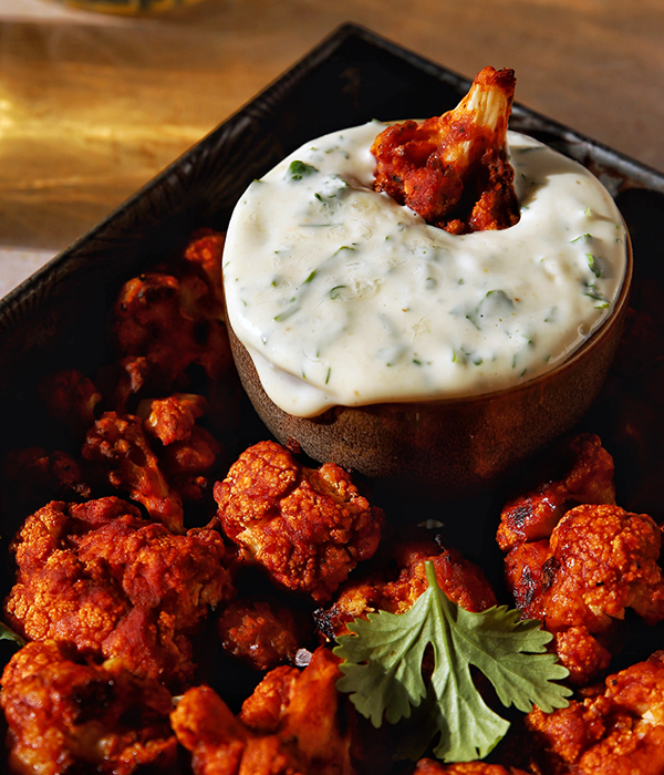 BBQ Cauliflower Bites