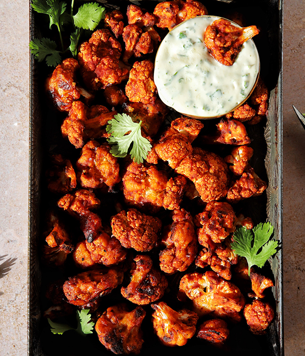BBQ Cauliflower Bites