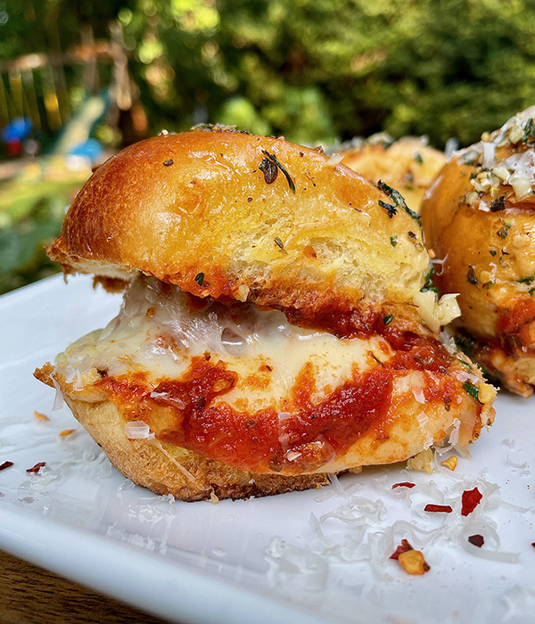 Grilled Meatball Sliders