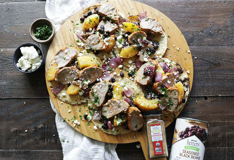 Sheet Pan Al Pastor Tacos