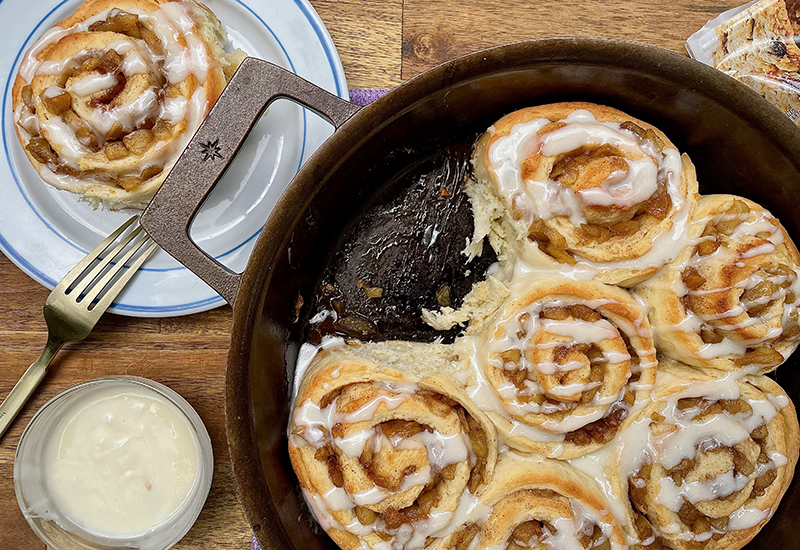 Apple Pie Cinnamon Rolls