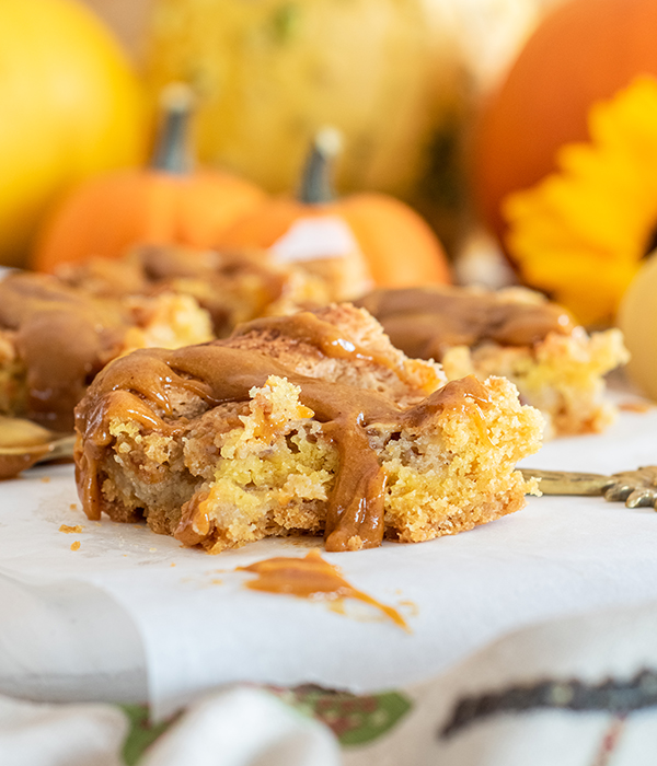 Pumpkin Cheesecake Bars
