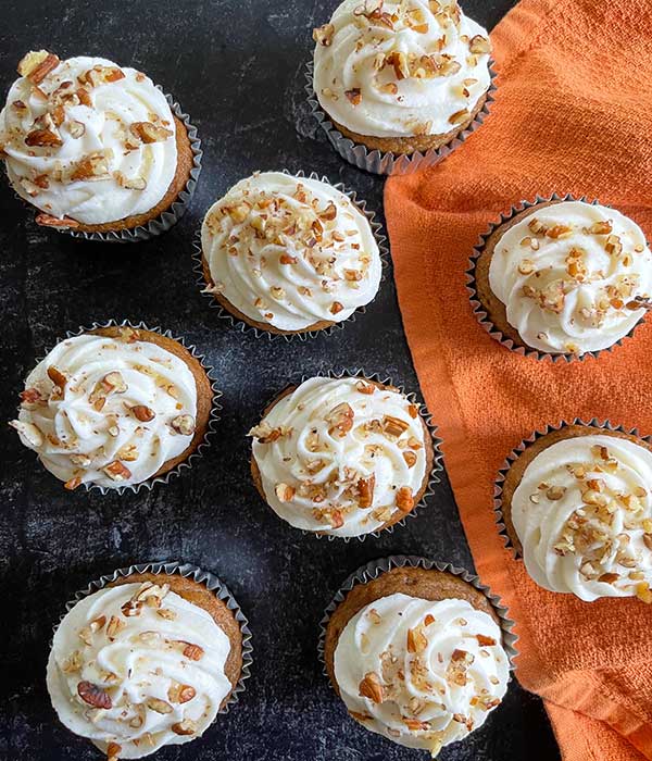 Sweet Potato Pie Cupcakes