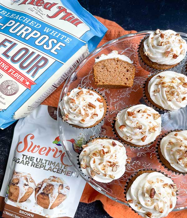 Sweet Potato Pie Cupcakes