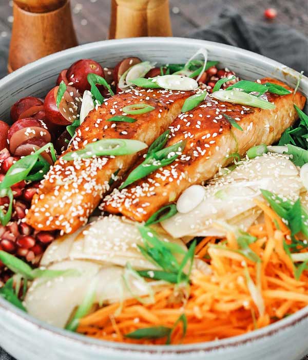 Asian Salmon Salad