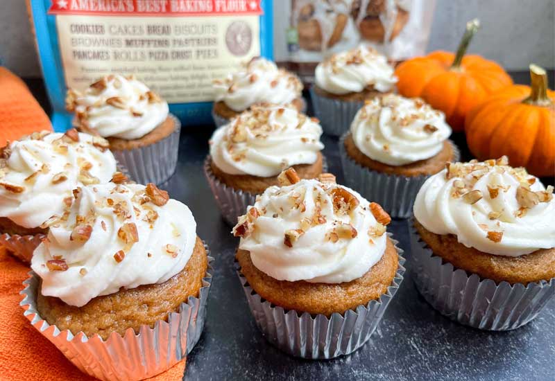 Sweet Potato Pie Cupcakes