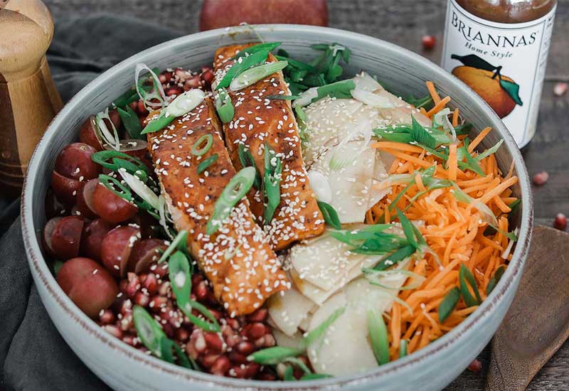 Asian Salmon Salad