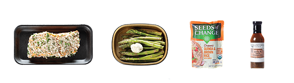 Crusted Cheese Stuffed Salmon Ingredients