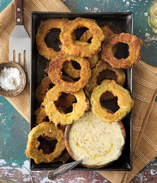 Paleo Delicata Squash Rings