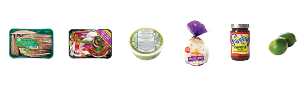 Portabella Fajita Ingredients