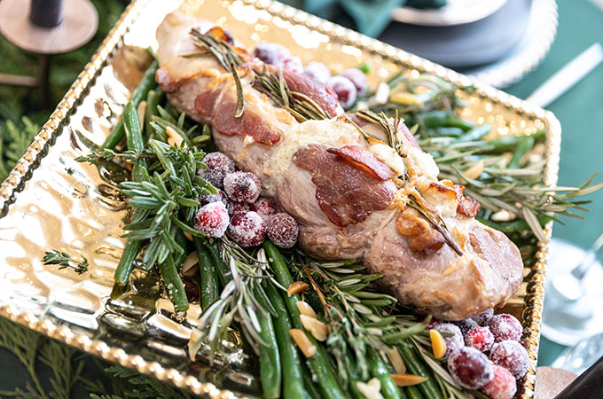 Heinen's Blue Cheese-Stuffed Tenderloin