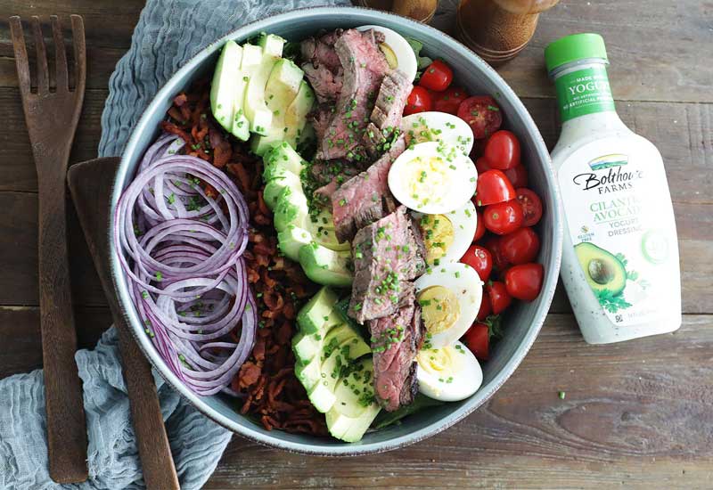 Flank Steak Cobb Salad