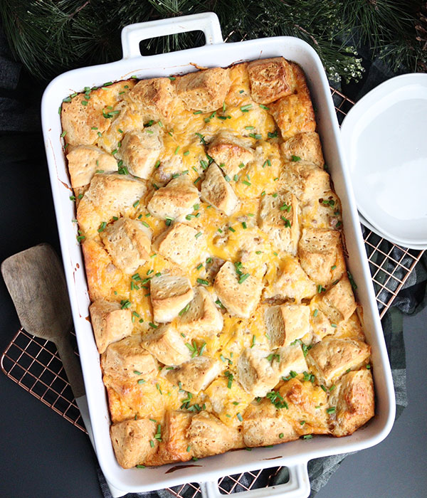 Biscuits and Gravy Casserole
