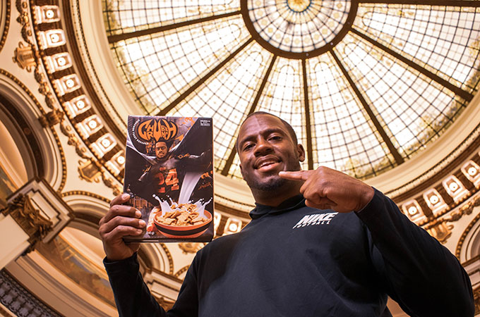 Chubb Crunch and Nick Chubb