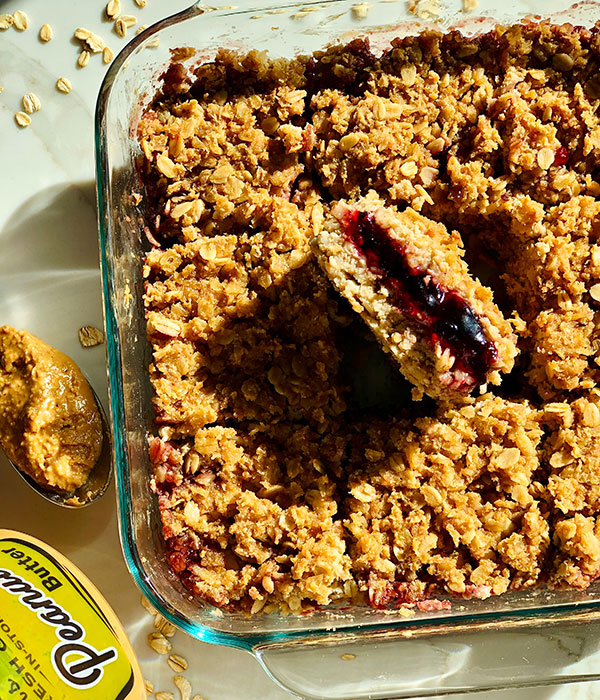 Peanut Butter & Jelly Oatmeal Balls