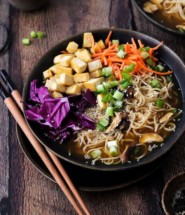 Vegan Miso Ramen Soup
