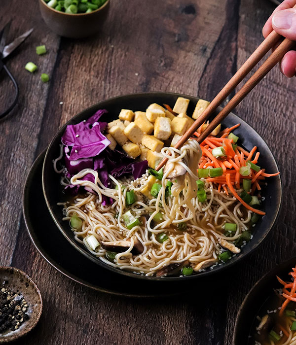 Vegan Miso Ramen Soup
