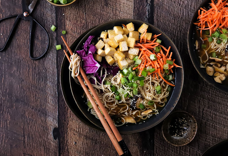 Vegan & Gluten Free Miso Ramen Soup
