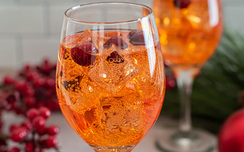 Holiday Aperol Spritz