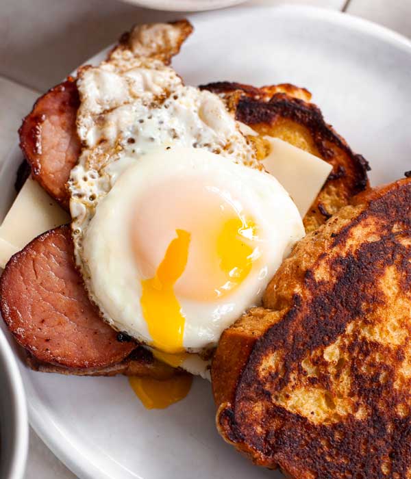 French Toast Breakfast Sandwich