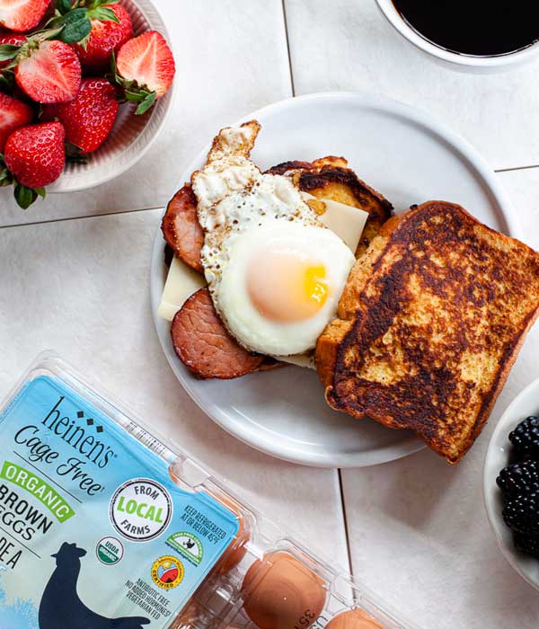 French Toast Breakfast Sandwich