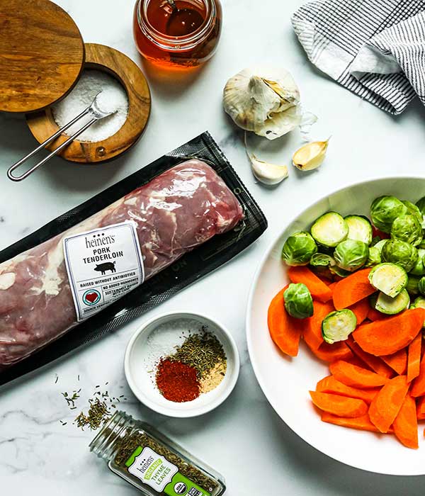 Garlic Honey Glazed Pork Tenderloin