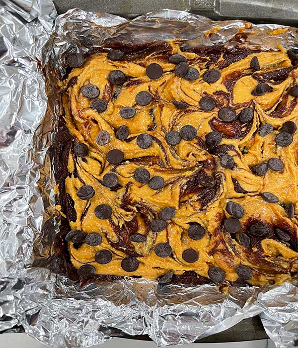 Peanut Butter Brownies