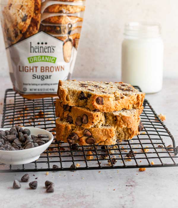 Chocolate Chip Plantain Bread