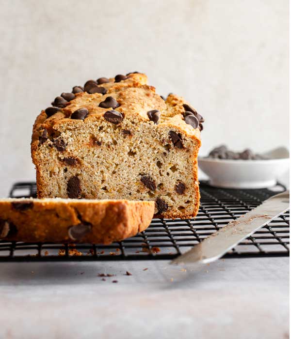 Chocolate Chip Plantain Bread