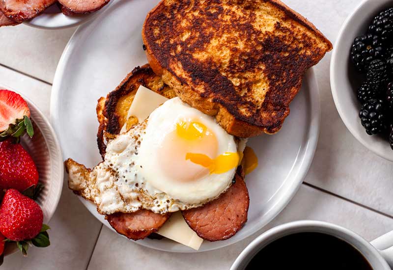 French Toast Breakfast Sandwich