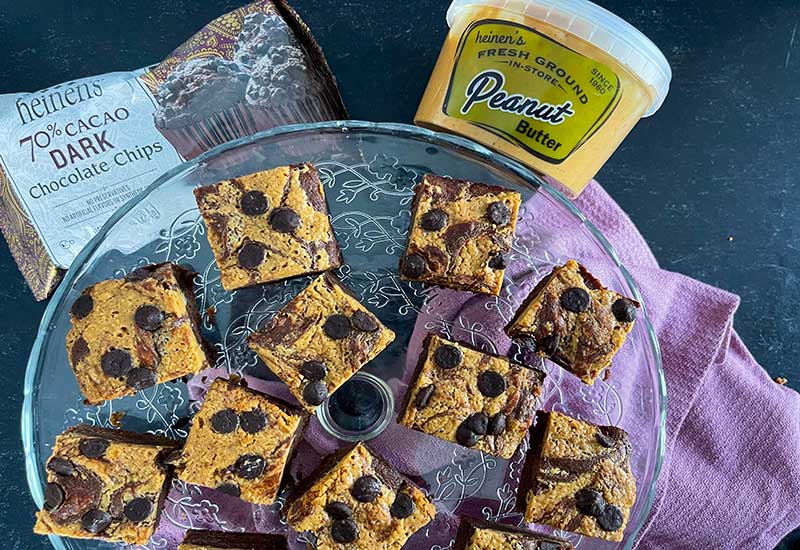 Peanut Butter Brownies