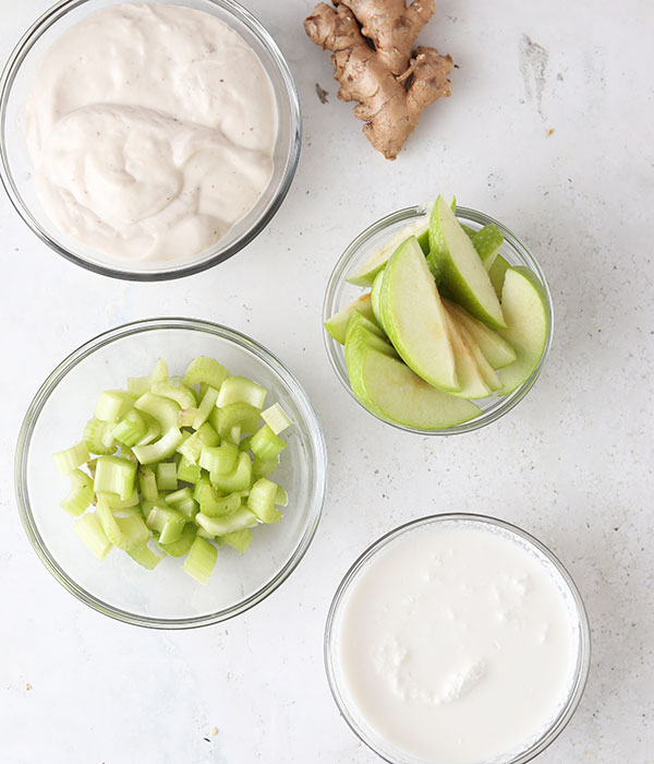 Apple Celery Smoothie Ingredients