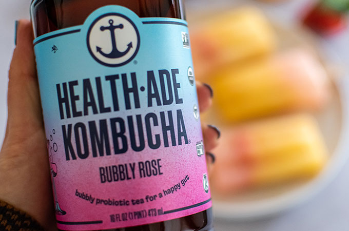 Citrus Kombucha Popsicles