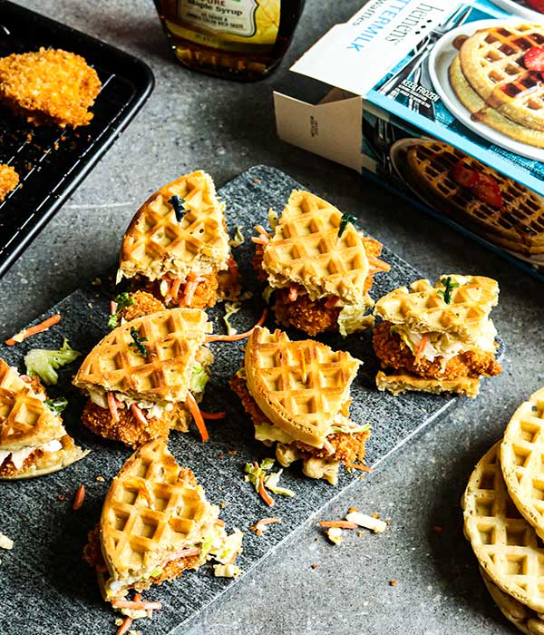 Chicken and Waffle Sliders