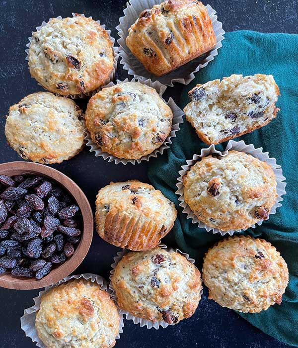 Irish Soda Bread Muffins