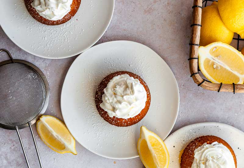 Lemon Lava Cakes