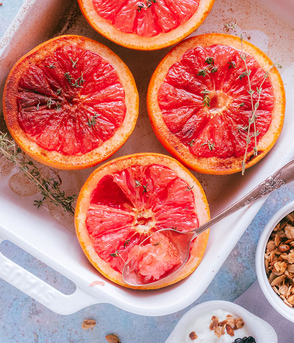 Broiled Grapefruit