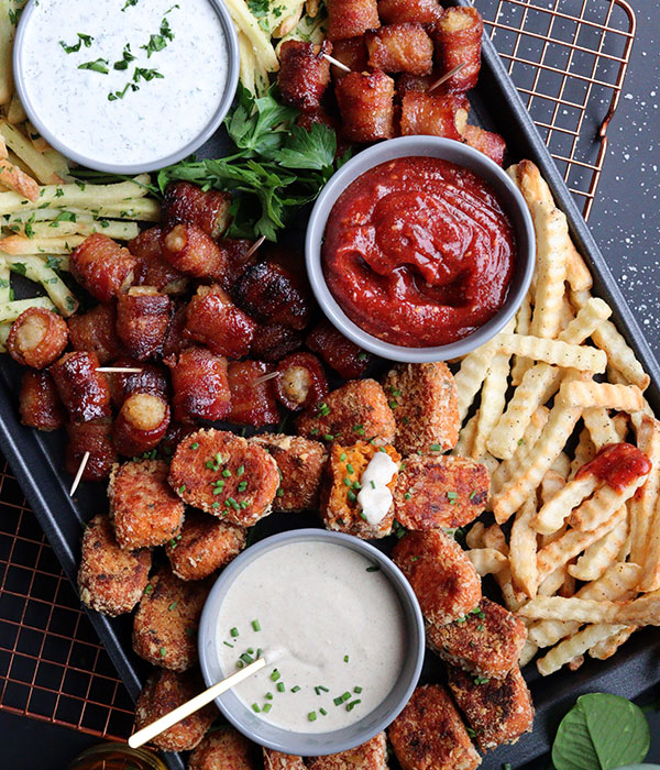 French Fry "Charcuterie" Board