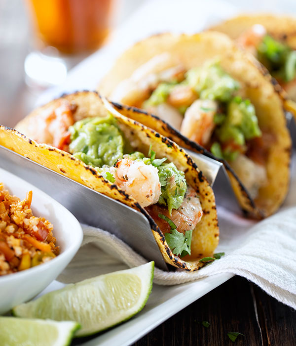 Garlic Herb Shrimp Tacos
