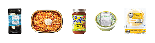 Garlic Herb Shrimp Taco Ingredients