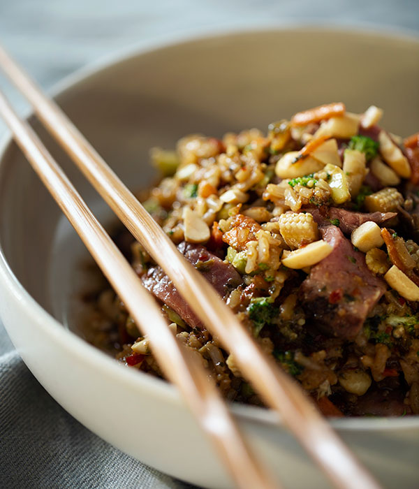 Ginger Scallion Flank Steak