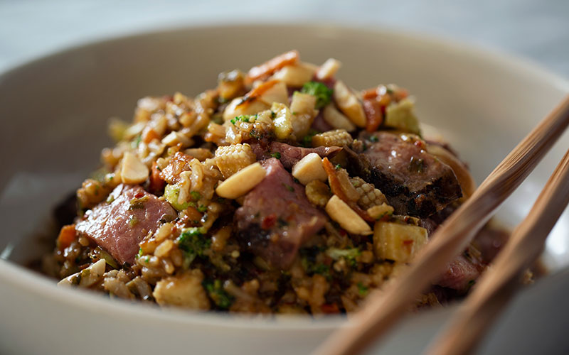 What’s For Dinner? Ginger Scallion Flank Steak