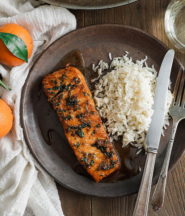 Orange Glazed Salmon