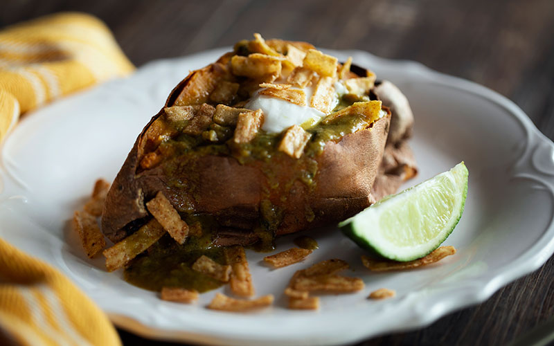 What’s For Dinner? Vegan Stuffed Sweet Potatoes