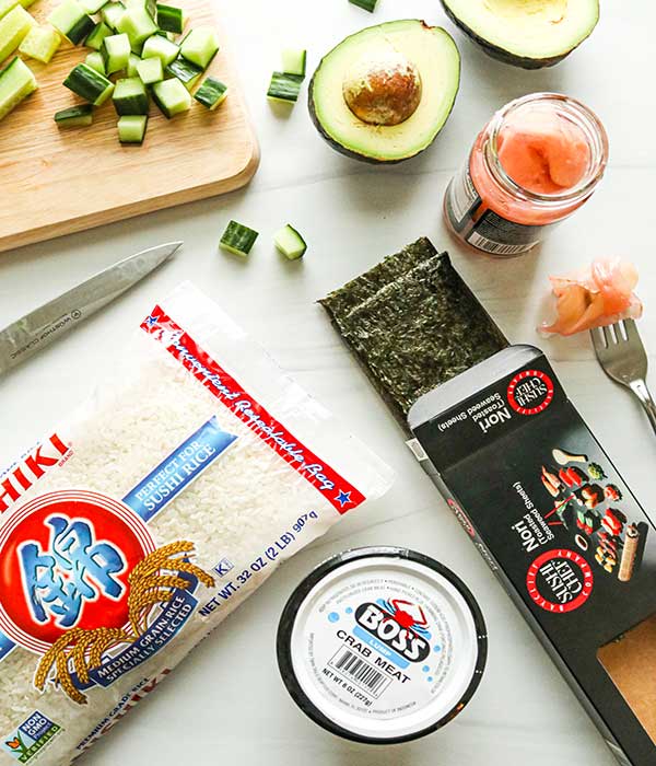 California Roll in a Jar 